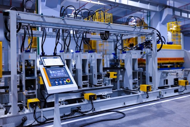 A manufacturing facility that shows the need for manufacturing lead generation